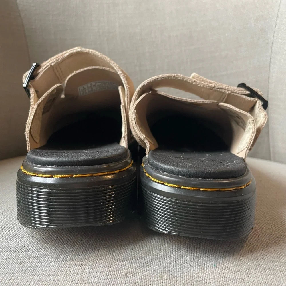 NWOT Dr Martens Carlson Suede Casual Slingback Mules Size 6 Women’s - Picture 10 of 15